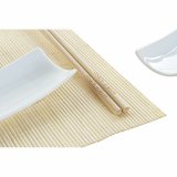Sushi-st DKD Home Decor Bambus Stentj Hvid Natur Orientalsk 28,5 x 19,5 x 3,3 cm (9 Dele) (28,5 x 19,5 x 3,3 cm) #4