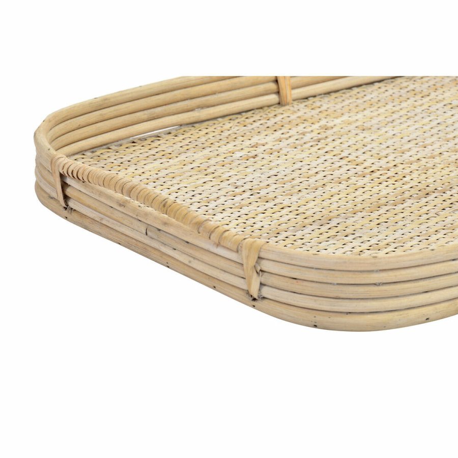 Bakkest DKD Home Decor Brun Spanskrr (51.5 x 36 x 7.5 cm) (44.5 x 31.5 x 6 cm) (2 pcs) #4