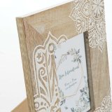 Fotoramme DKD Home Decor Brun Tr Plastik Mangotr Indianer mand 20 x 2 x 25,5 cm #5
