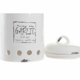 Blik DKD Home Decor 17,7 x 17,7 x 26 cm Hvid Dolomite Hvidlg #7