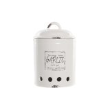 Blik DKD Home Decor 17,7 x 17,7 x 26 cm Hvid Dolomite Hvidlg #1