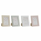Fotoramme DKD Home Decor Urban Krystal Beige Pink Hvid Grn PS (14,5 x 2 x 19,5 cm) (4 enheder) #1