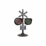 Namizna ura DKD Home Decor Sort Krystal Jern (36 x 22 x 52 cm) #1
