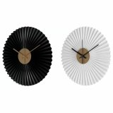 Vgur DKD Home Decor Hvid Sort Hvid/Sort Jern Plastik Moderne 30 x 4 x 30 cm (2 enheder) #1