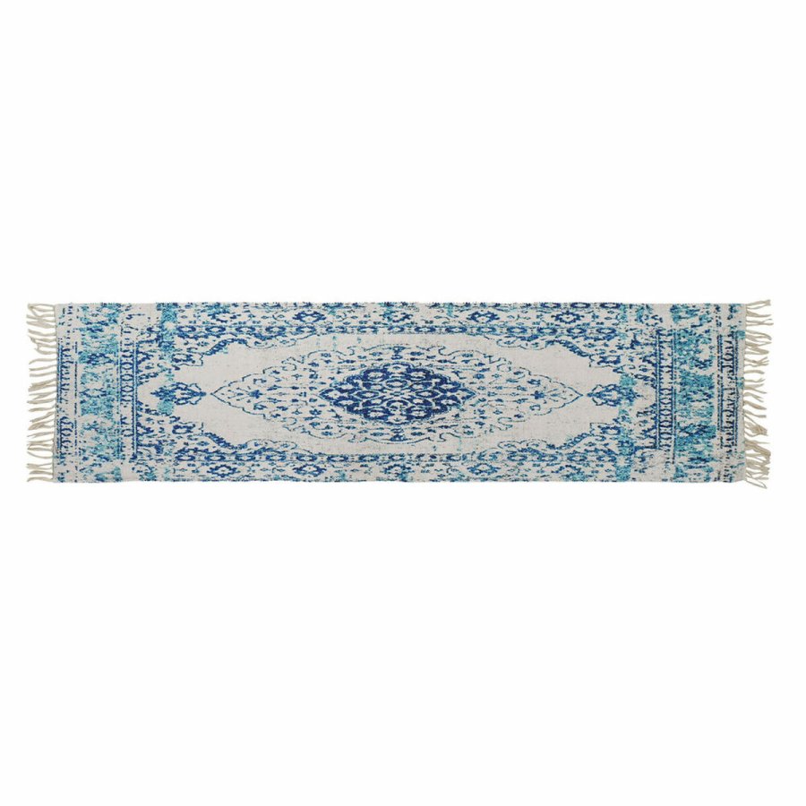 Tppe DKD Home Decor Bl Bomuld Chenille (60 x 240 x 1 cm) #1