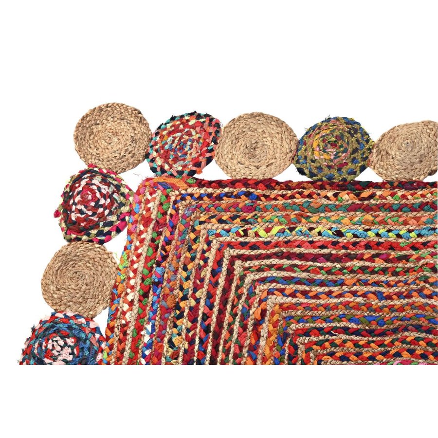 Tppe DKD Home Decor Bomuld Multifarvet Jute (200 x 290 x 1 cm) #13