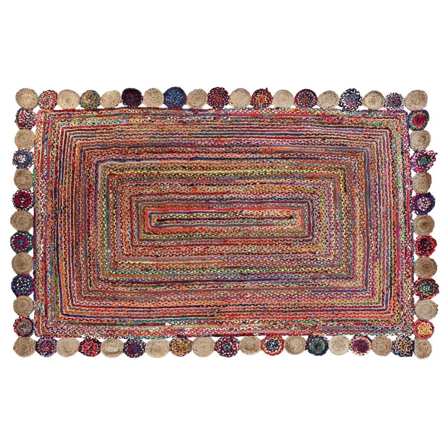 Tppe DKD Home Decor Bomuld Multifarvet Jute (200 x 290 x 1 cm) #1