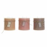 Stearinlys DKD Home Decor (3 pcs) (12 x 12 x 12 cm) #1