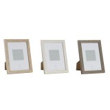 Fotoramme DKD Home Decor Natur Beige Tr Mrkebrun Boho (18 x 2 x 23 cm) (3 enheder) #1