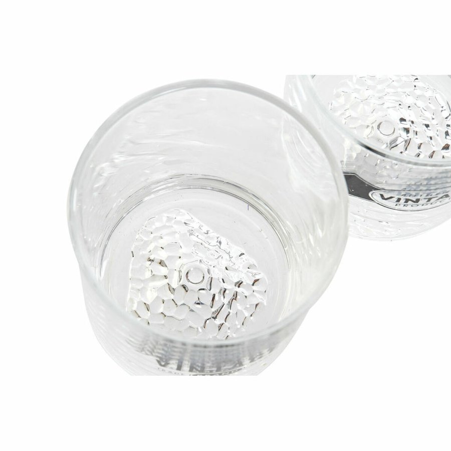 Glasst DKD Home Decor Gennemsigtig Mrkegr Krystal Sten Loft 320 ml (6 enheder) #7