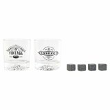 Glasst DKD Home Decor Gennemsigtig Mrkegr Krystal Sten Loft 320 ml (6 enheder) #13