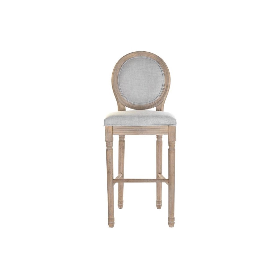 Taburet DKD Home Decor Gr Lysegr Gran 48 x 42 x 121 cm #5