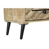 Hylder DKD Home Decor Sort Metal Mrkebrun Mangotr 100 x 40 x 180 cm #5