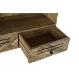 Hylder DKD Home Decor Sort Metal Mrkebrun Mangotr 100 x 40 x 180 cm #4