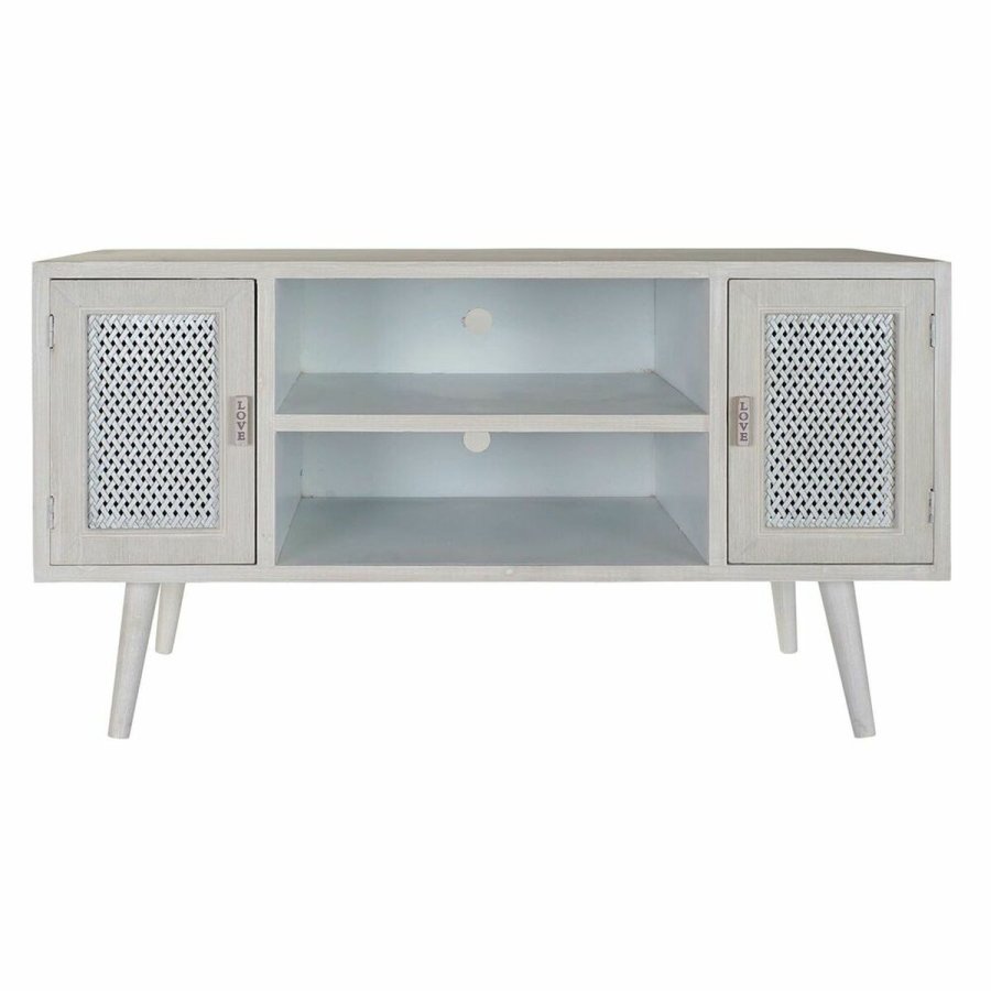 mbler DKD Home Decor Hvid Tr MDF (110 x 61 x 41 cm) #5