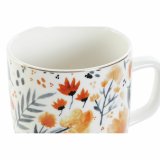 Skodelica DKD Home Decor Porceln Bl Orange (380 ml) (12 x 8,5 x 9,5 cm) #7