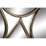 Vgspejl DKD Home Decor Gylden Moderne Tre 40 x 2,5 x 100 cm #9