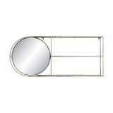 Vgspejl DKD Home Decor Gylden Moderne 80 x 13 x 35 cm #1