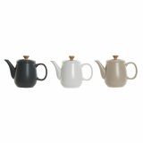 Tekande DKD Home Decor Hvid Beige Natur Mrkegr Gummitr Plastik Stentj 1 L 23 x 12 x 16,5 cm (3 enheder) #1