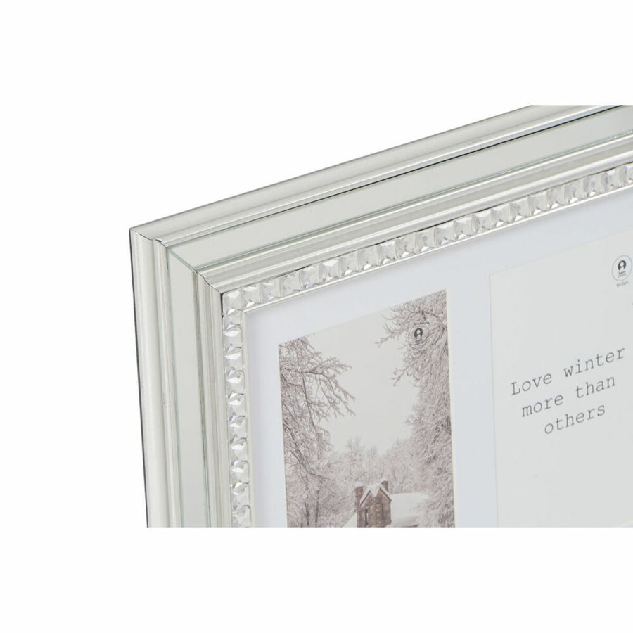 Fotoramme DKD Home Decor Luxury Gylden Slvfarvet Krystal polystyren Traditionel 46,5 x 2 x 28,5 cm (2 enheder) #5