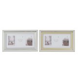Fotoramme DKD Home Decor Krystal polystyren Gylden Slvfarvet Traditionel 47 x 2 x 29 cm (2 enheder) #1
