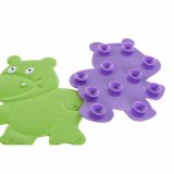 Bademtte DKD Home Decor 10 x 1 x 13 cm Syren Grn Brns PVC (2 enheder) #5