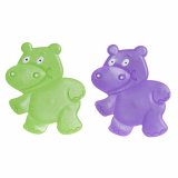 Bademtte DKD Home Decor 10 x 1 x 13 cm Syren Grn Brns PVC (2 enheder) #1