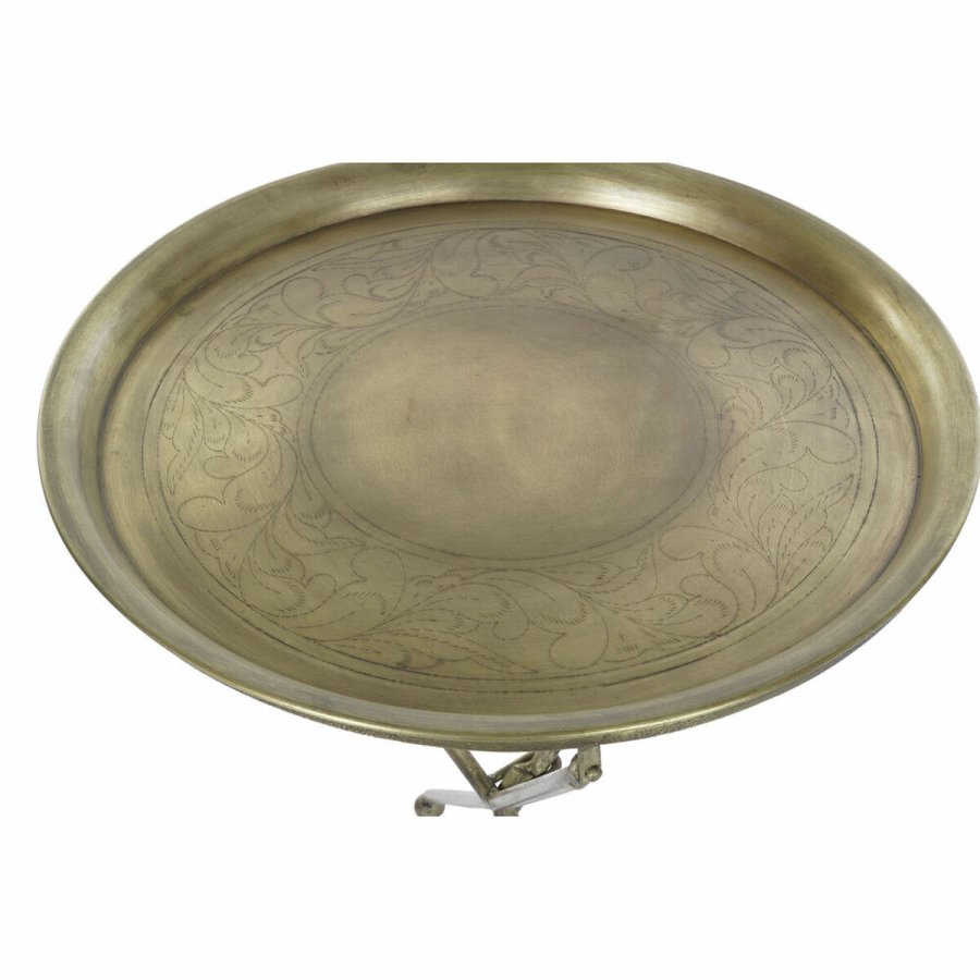 Sofabord DKD Home Decor Gylden Kobber (47,5 x 47,5 x 64,5 cm) #5