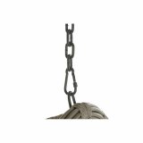Hngende havestol DKD Home Decor 90 x 70 x 110 cm Gr syntetisk spanskrr Aluminium (92 x 70 x 113 cm) #4