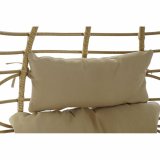 Hngende havestol DKD Home Decor 90 x 70 x 110 cm 105 x 75 x 226 cm Beige Metal Brun syntetisk spanskrr #3
