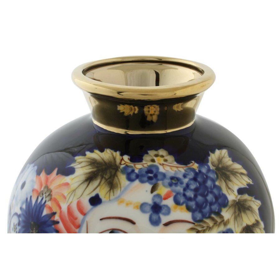 Vase DKD Home Decor Porceln Sort Shabby Chic (19 x 19 x 23 cm) #3