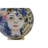 Vase DKD Home Decor Porceln Sort Shabby Chic (19 x 19 x 23 cm) #2