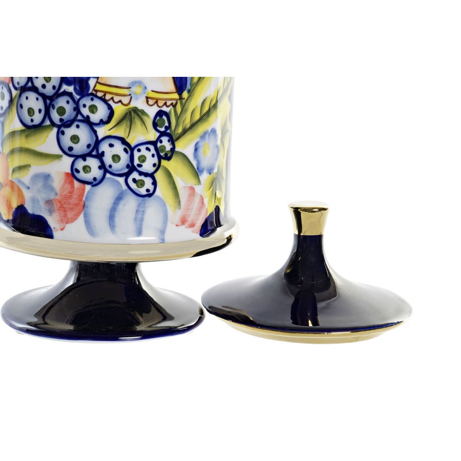 Vase DKD Home Decor Porceln Sort Shabby Chic (15 x 15 x 38 cm) #3