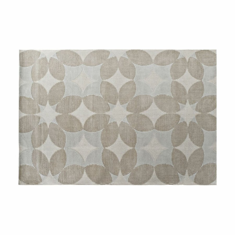 Tppe DKD Home Decor Beige Polyester Cirkler (160 x 230 x 0.9 cm) #1