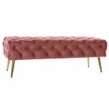 Stol DKD Home Decor Pink Gylden (120 x 45 x 40 cm) #1