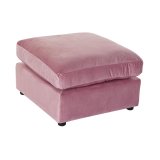 Fodsttte DKD Home Decor Pink Polyester Moderne (55 x 55 x 30 cm) #1