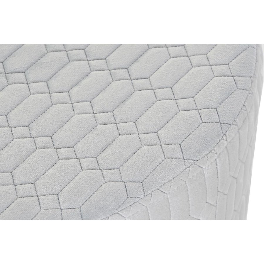 Fodsttte DKD Home Decor Polyester Himmelbl Svamp Tr MDF (55 x 55 x 35 cm) #2