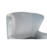 Lnestol DKD Home Decor Sort Metal Himmelbl (76 x 76 x 82 cm) #7