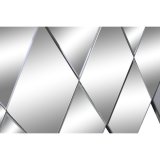 Vgspejl DKD Home Decor Sort Moderne Romber 120 x 2 x 80 cm #5