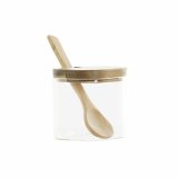 St med 3 Dser DKD Home Decor Multifarvet Gennemsigtig Natur 150 ml 20,5 x 8 x 1,5 cm #4