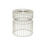 Lille serveringsbord DKD Home Decor Gylden 40,5 x 40,5 x 46 cm #1