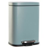 Papirkurv DKD Home Decor Metal Lysegr 5 L polypropylen Basis #13