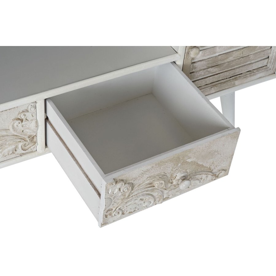 mbler DKD Home Decor Hvid Beige 136 x 40,5 x 52 cm #4