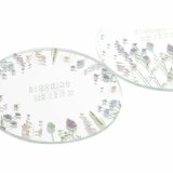 Lanterna DKD Home Decor Krystal Multifarvet Sommerfugl (10 x 10 x 1 cm) (2 unidades) #2