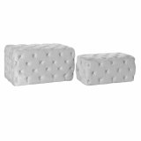 Stol DKD Home Decor   Gr Polyester Fljl Tr MDF (88 x 53 x 48 cm) #1