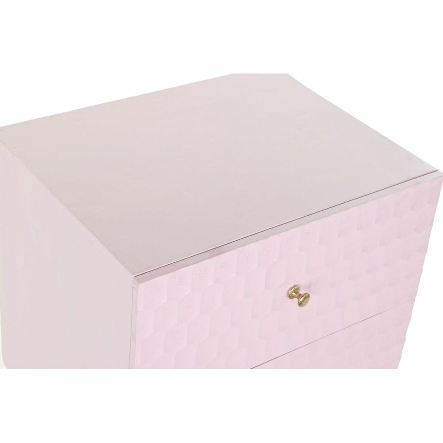 Natbord DKD Home Decor 52 x 42 x 65 cm Metal Lyserd Mangotr #5