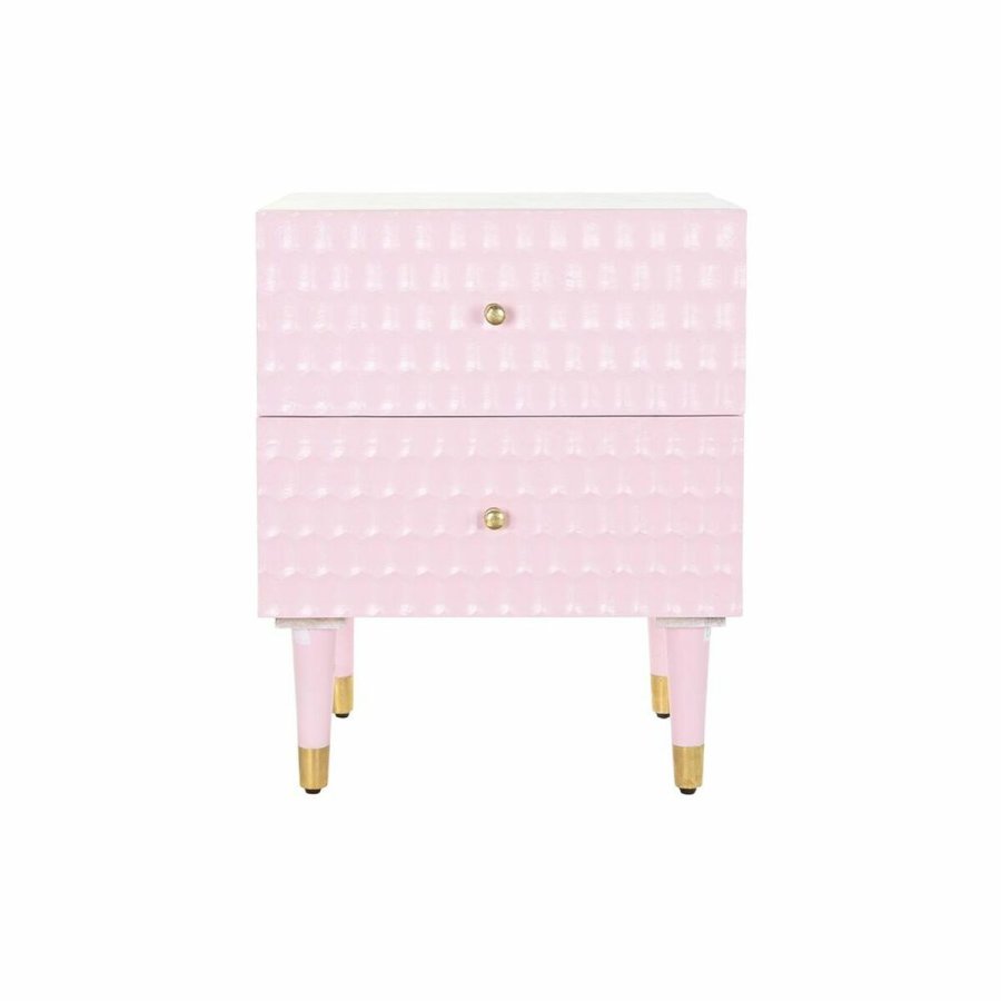 Natbord DKD Home Decor 52 x 42 x 65 cm Metal Lyserd Mangotr #21
