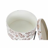 Lille serveringsbord DKD Home Decor Hvid Sort 38 x 38 x 39 cm #3