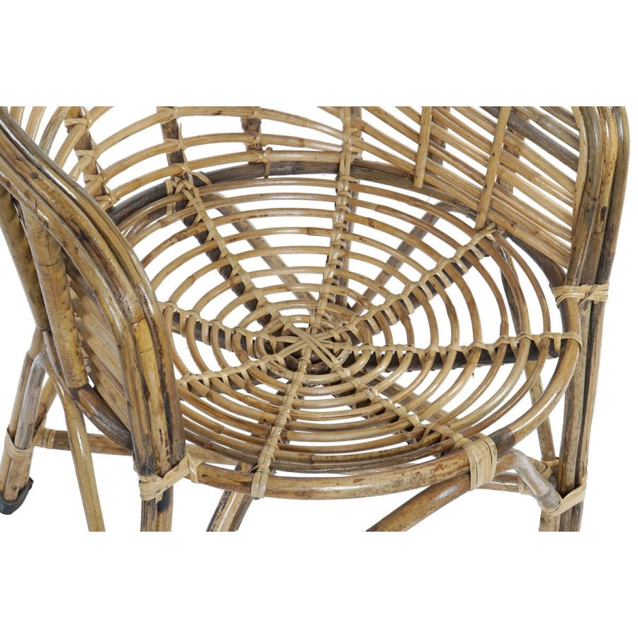 Lnestol DKD Home Decor Natur flet 56 x 50 x 83 cm 56 x 56 x 83 cm #4