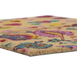 Drmtte DKD Home Decor Gummi Multifarvet 2 enheder Kokosnd Fiber (60 x 40 x 1,5 cm) #9